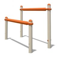 InterAtletika S834.4 Parallel bars for abs