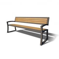 Ławka parkowa InterAtletika LP018