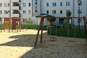 Playground opening in Warsaw